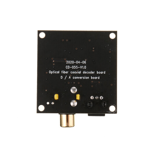 24bit 192khz DAC Digital Audio Decoder Optical Fiber Coaxial Digital Signal Input Stereo Output Decod Board 2