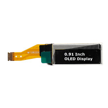 0. 91 Zoll OLED - Bildschirm 128  32 Punktmatrix OLED - Display 8 - Pin Stecker Weißlicht Bare Board