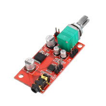 Scheda Amplificatore per Cuffie MAX4410 Amplificatore per Cuffie Mini Amp per Pre-amplificatore Alimentazione a Batteria Singola Sostituisce NE55