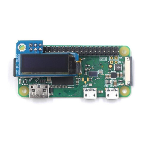 0. 91 Zoll OLED-Bildschirmmodul 128  32 für Raspberry Pi 2