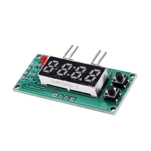 Módulo de Sensor de Medição de Distância Ultrassónica YF-10 com Display Digital LED 3-20V DC 1