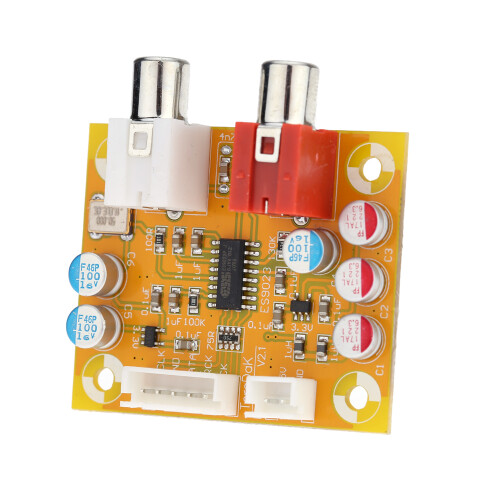 DAC Sabre ES9023 Analoog I2S 24 Bit 192 Khz Decoderbord Voor Raspberry Pi 2