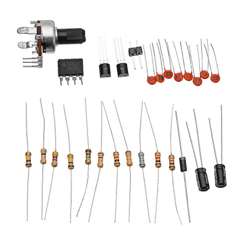 Kit de Componentes Electrónicos para Gerador de Sinal Multi-Ondas Digital NE555 DIY 2