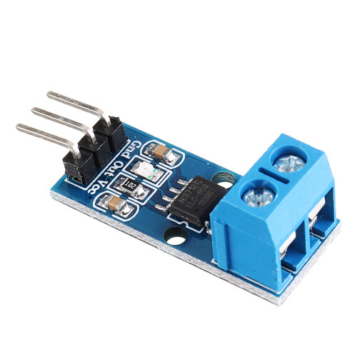 3 Stück Geekcreit 5A 5 V ACS712 Hall-Stromsensor-Modul ACS712ELC 1