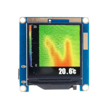 AMG8833 MLX90640 IR-Infrarot-Wärmebildkamera-Array Temperaturmessung IR-Wärmebildgebung 8 8 Auflösung Anzeigemodul 7M