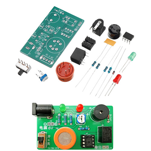Alkoholtester-Kit MQ-3 Detektionssensor-Modul Schweißtraining DIY-Teile