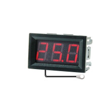 0. 56 Zoll Mini Digital LCD Innenraum Temperatur Sensor Meter Monitor Thermometer mit 1M Kabel -50–120 DC 5–12 V