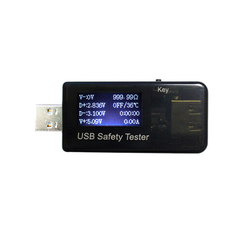 USB Tester Digitale DC Stroom Spanning Capaciteit Vermogen Detector Power Bank Oplader Indicator