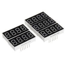 5 Stück 3461AS 0. 36 Zoll LED Digitalröhre Vierstellige gemeinsame Kathode Helles rotes Licht
