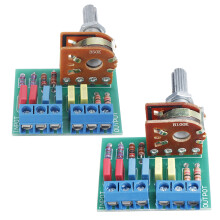 Fertige 16 Typ 8-polige blaue Anschluss-Schraubpassiv-Potentiometer PCB-Platine