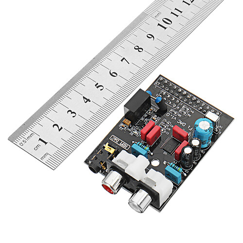 Módulo de Placa de Som DAC Hi-Fi com Interface I2S para Raspberry Pi Modelo B 1