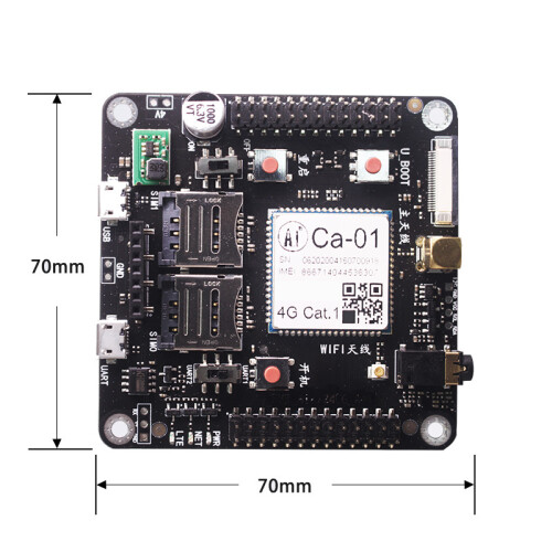 4 g Cat. 1 LTE IoT-Modul Voll-Netzcom Ca-01 4 g Entwicklungsboard 2