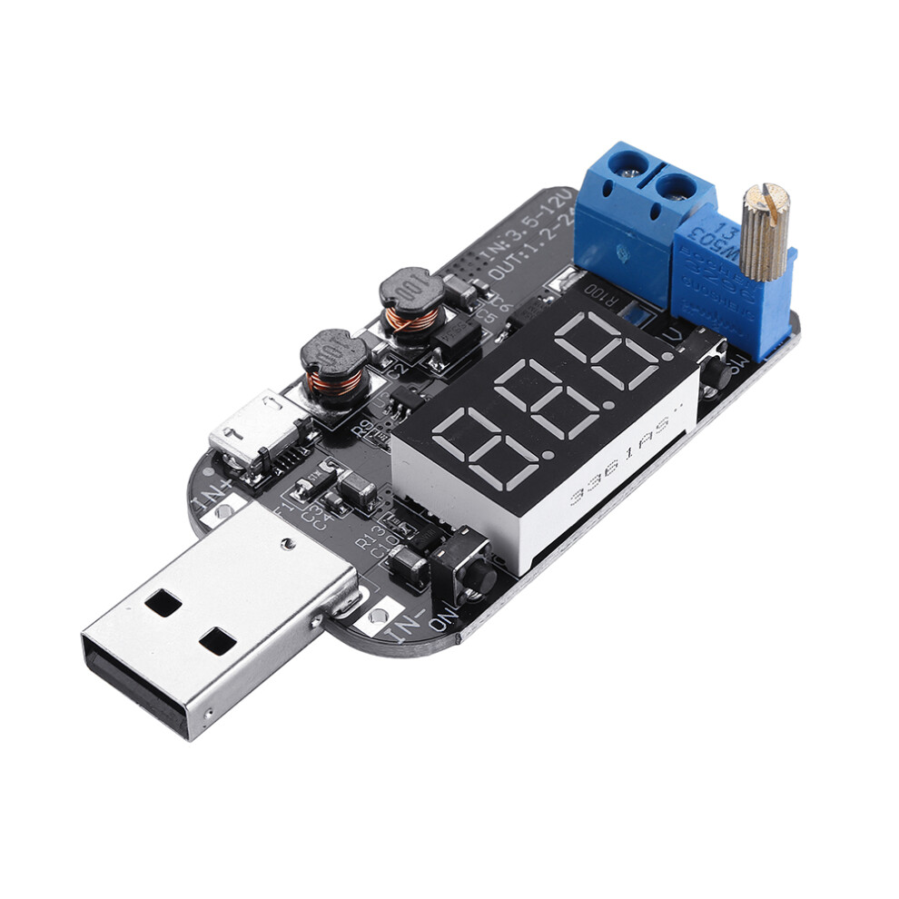 MóDulo De Fuente De AlimentacióN Conmutada Ajustable Usb De 5 V A 3. 3 V 9 V 12 V 18 V 24 V Regulador De Voltaje-image