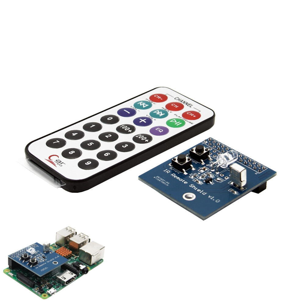 Ir Infrared Receiver And Transmitter Expansion Board For Raspberry Pi 640186961285
