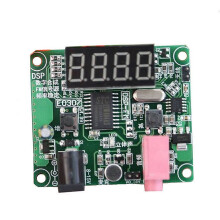 DSP-FM-Technologie FM-Radio-Sender-Modul mit digitaler LED-Anzeige FM-Frequenz 65MHz-125MHz für kabellosen Audio-Sound 12 V 24 V