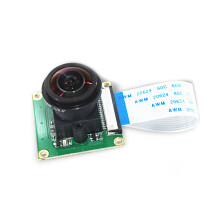 5MP Kamera-Modul OV5647 5MP 175 Weitwinkel-Fisheye-Objektiv Kamera-Board 5 Millionen Pixel