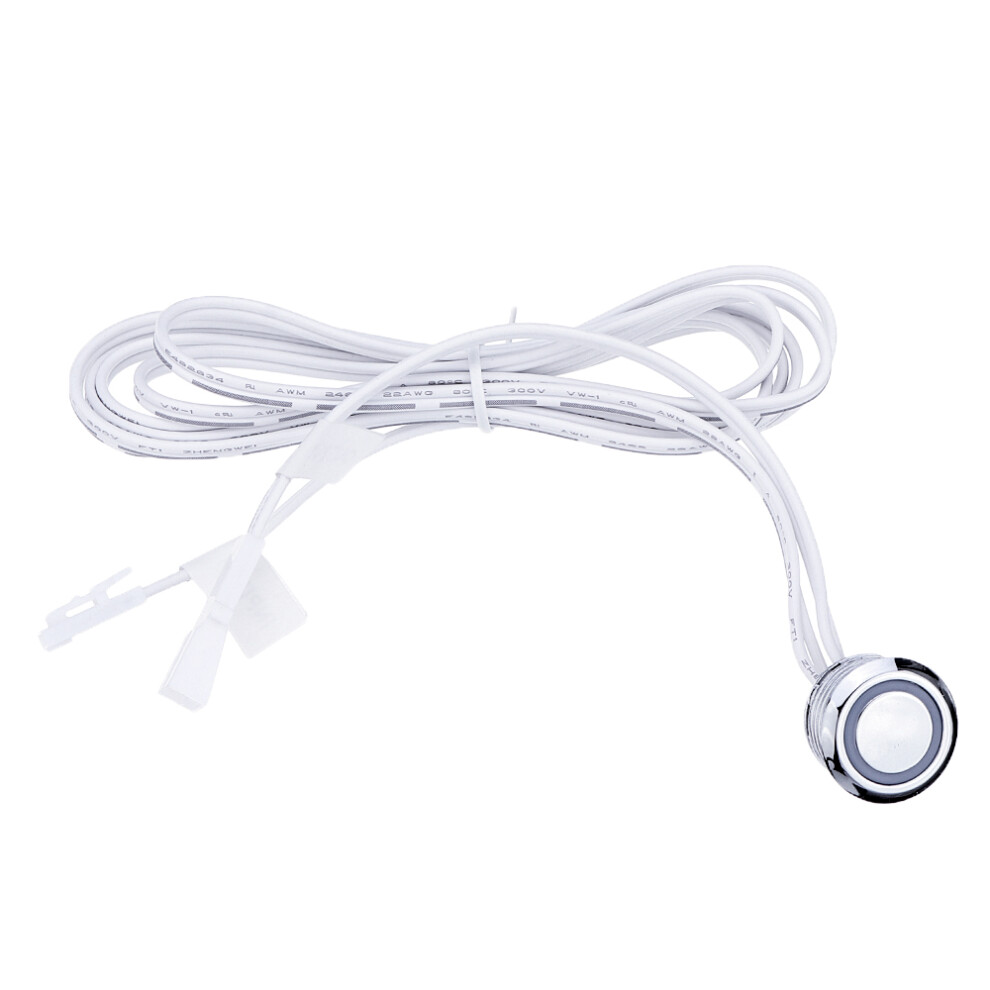 Interruptor De Sensor TáCtil Lampow LP-9026WT Dc 3-12 V Con Indicador Led Azul-image