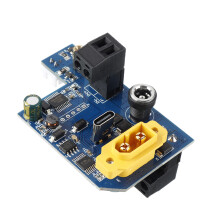 Placa de Controlo de Ventoinha com Entrada de Alimentação Multi-interface para Módulo DIY de Potência Ajuste de Modo de 3 Velocidades 6-70VDC