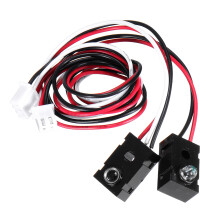 3 pezzi Sensore Fotoelettrico Interruttore Fotoelettrico Infrarosso Distanza 1M Emissione Infrarossa + Modulo di Rilevamento Ricezione Infrarossa