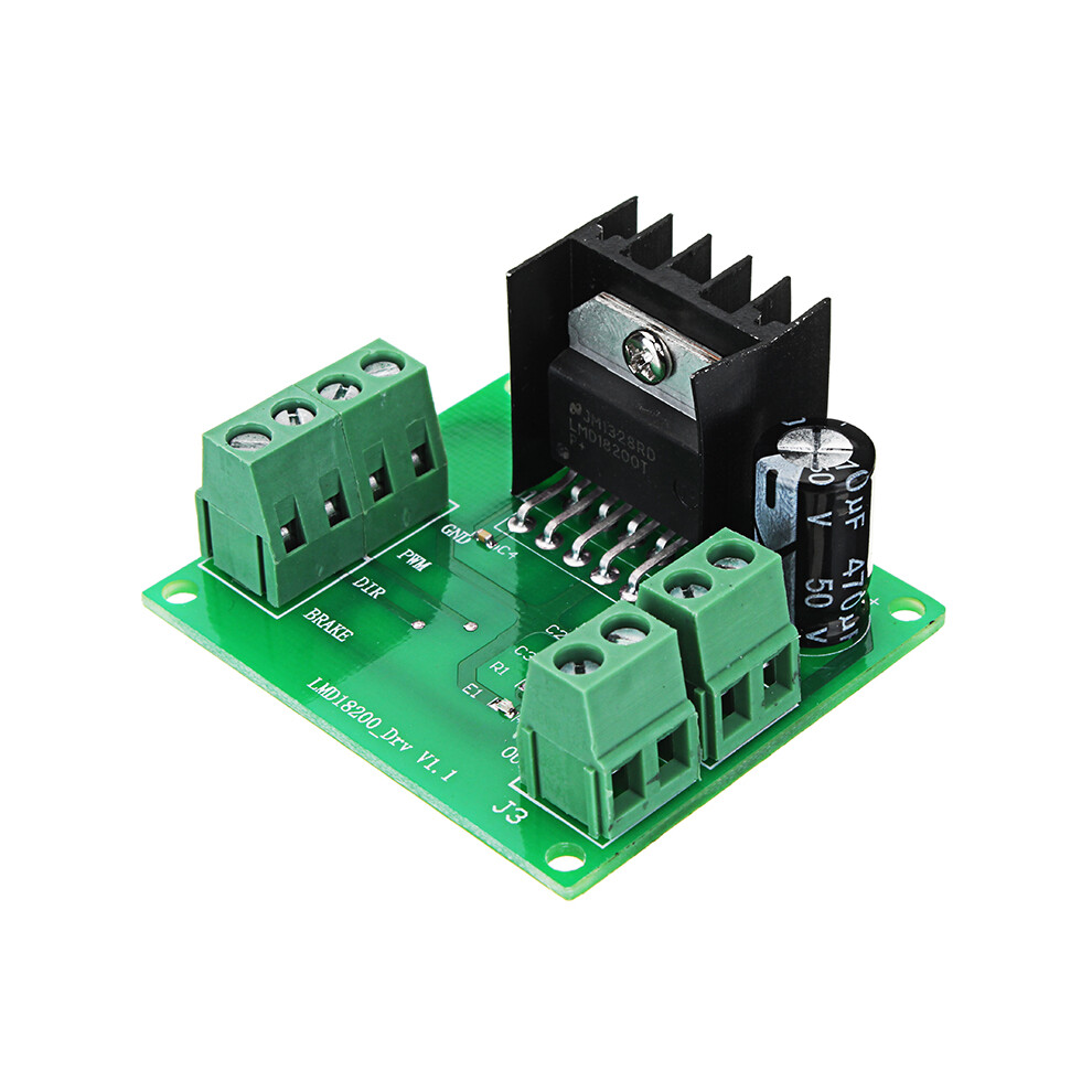 3A 75W Dc Pwm Speed Adjustable Motor Driver Module Lmd18200t 300029455011