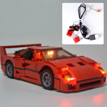 DIY LED Lichtset für Lego 10248 F40 Auto Bauklötze Beleuchtungsteile