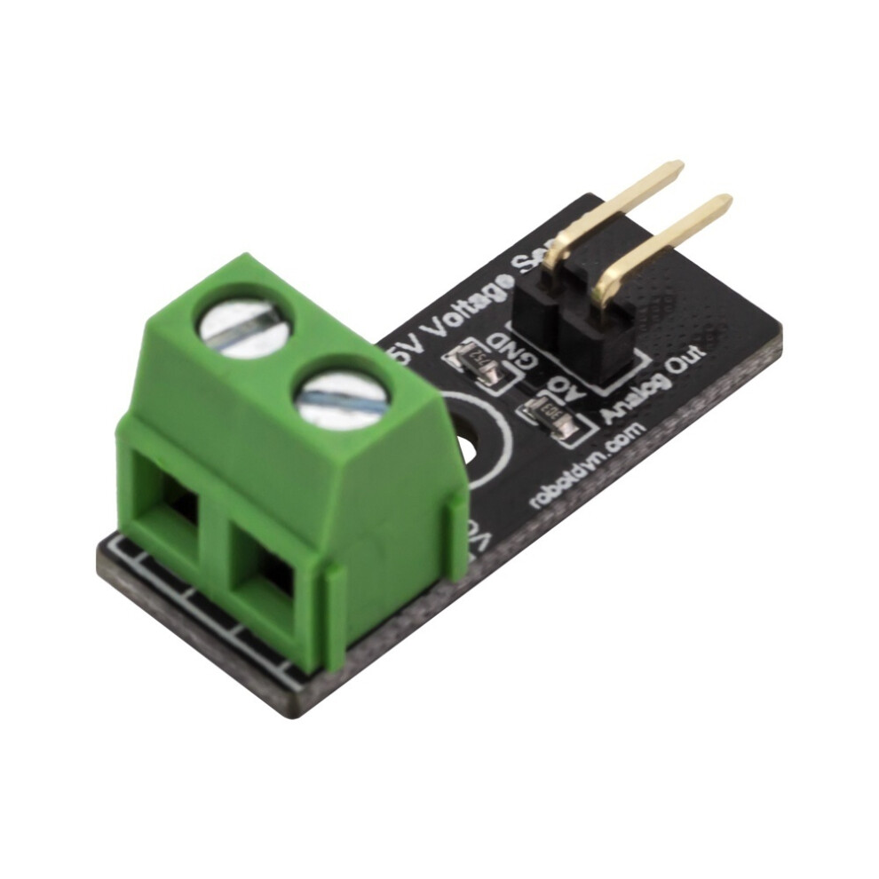 3 Pezzi Robotdyn Sensore Di Tensione Dc Semplice Modulo Di Rilevamento Tensione Dc 25V Meter-image