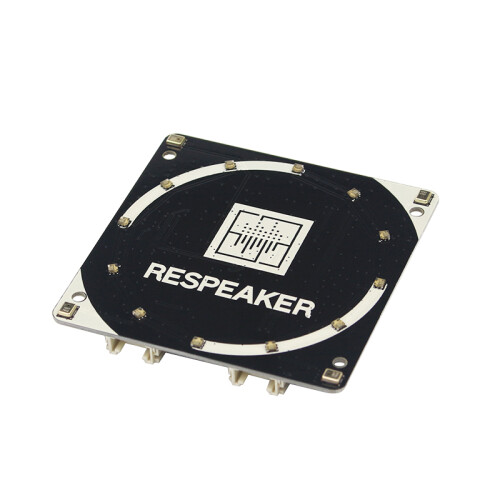 ReSpeaker 4-Mikrofon-Array KI-Sprach-Quad-Mikrofon-Erweiterungsplatine für Raspberry Pi 4B 1
