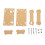 Transparent Acrylic Protective Case For 5V-12V to 300V-1200V DC-DC Boost Module 2