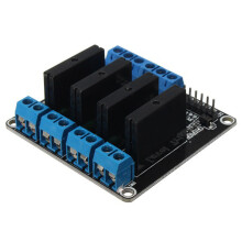 5V 4 Channel SSR G3MB-202P Solid State Relay High level Trigger Module