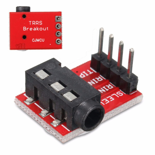 20pcs 3.5mm Plug Jack Stereo TRRS Headset Audio Socket Breakout Board Extension Module 2