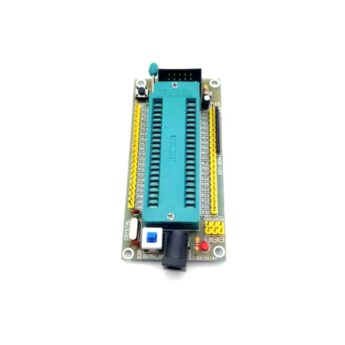 51 Single Chip Mikrocomputer Minimum System Board DIY Kit Entwicklungsboard Lernboard 40P Verriegelungssitz mit beweglichem Sitz 2