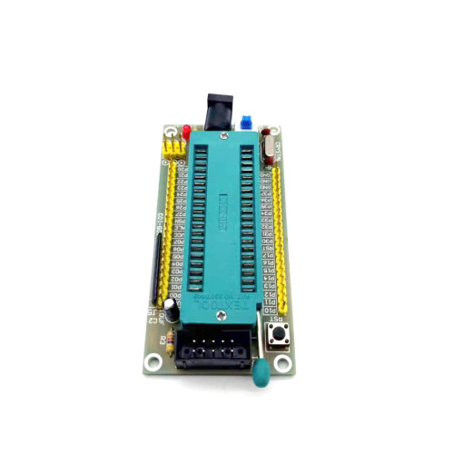 51 Single Chip Mikrocomputer Minimum System Board DIY Kit Entwicklungsboard Lernboard 40P Verriegelungssitz mit beweglichem Sitz 1