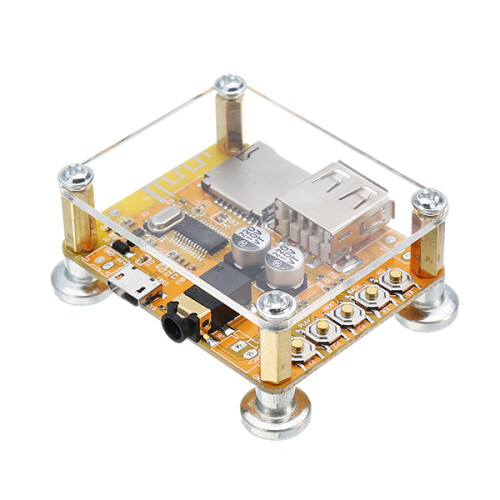 Placa de Receção de Áudio Bluetooth Sem Fios APP Control 4. 2 Placa Amplificadora Bluetooth com Carcaça
