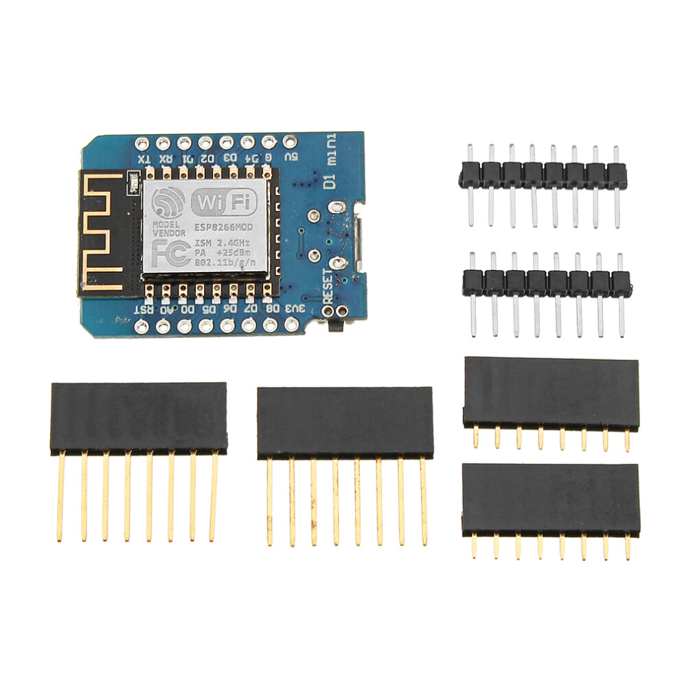 5 StüCk Geekcreit D1 Mini V2. 3. 0 Wifi Internet Der Dinge Entwicklungsboard Basierend Auf ESP8266 Esp - 12S 4MB Flash-image