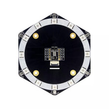 01Studio Mikrofon-Array 6+1 Mikrofon-Array Schallquellenlokalisierung Beamforming Spracherkennung K210 Entwicklungs-Demoboard Maix
