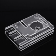 6-laags acryl transparante beschermhoes voor Raspberry Pi 4B met ondersteuning voor touchscreen-installatie