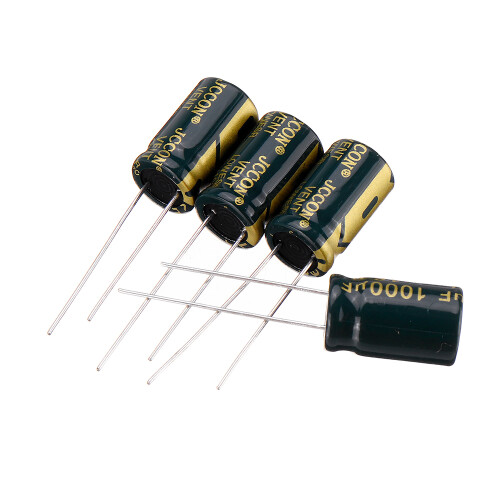 Aerzetix: C13184 5x Condensateur électrolytique Chimique 1000µF ± 20