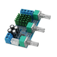 DC 12V To 24V 2X80W XH-M567 Dual Channel Digital Amplifier Board