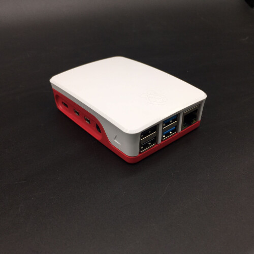 Caixa Oficial Raspberry Pi ABS de Duas Peças para Proteção do Raspberry Pi 4 1