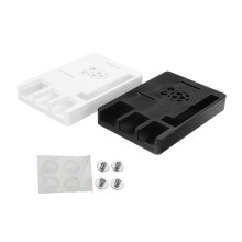 Ultra-dunne ABS Exclouse Case Draagbare Doos Ondersteuning GPIO Ribbon Kabel Voor Raspberry Pi 3 Model B+