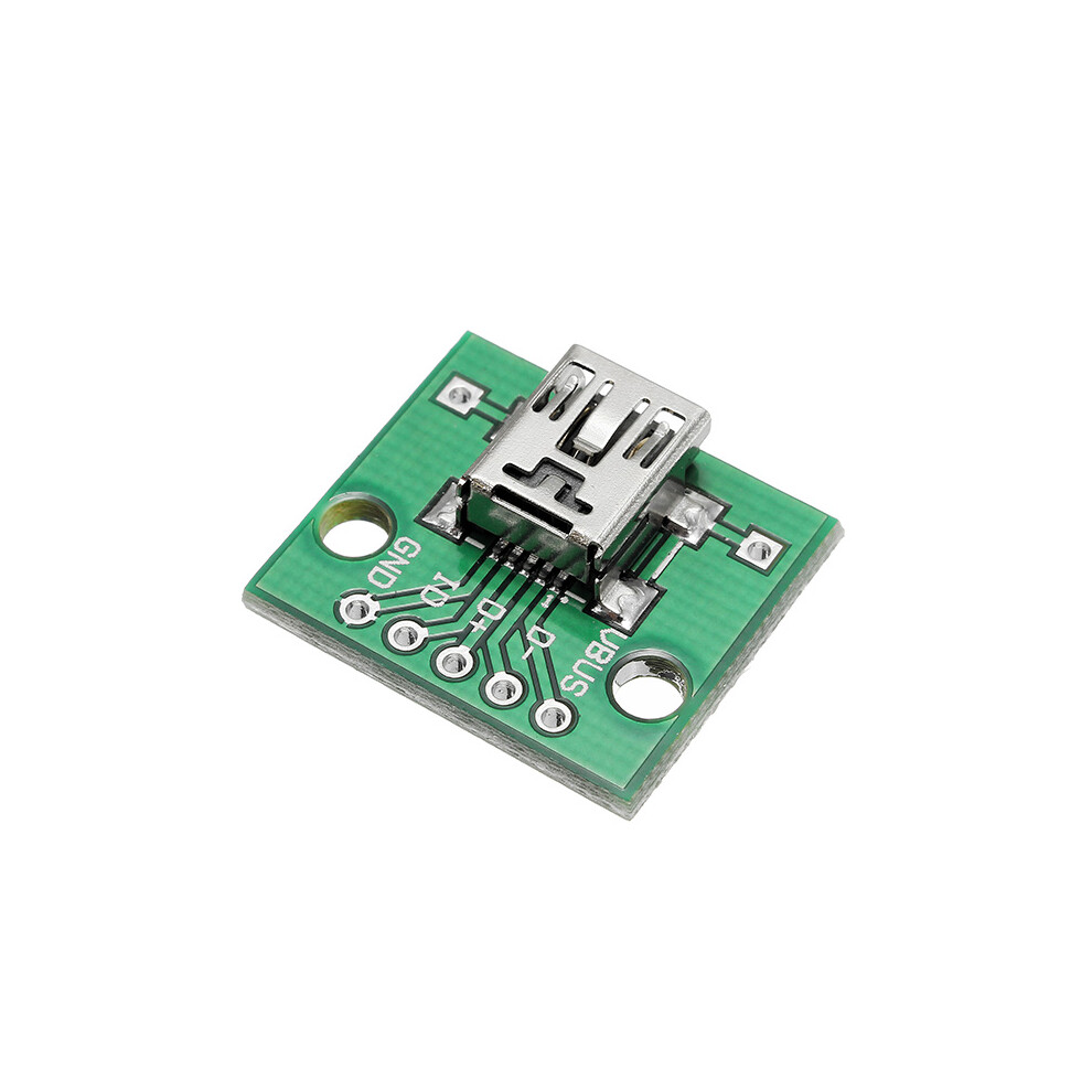 50Pcs Usb To Dip Female Head Mini-5P Patch To Dip 2.54Mm Adapter Board 312588135341