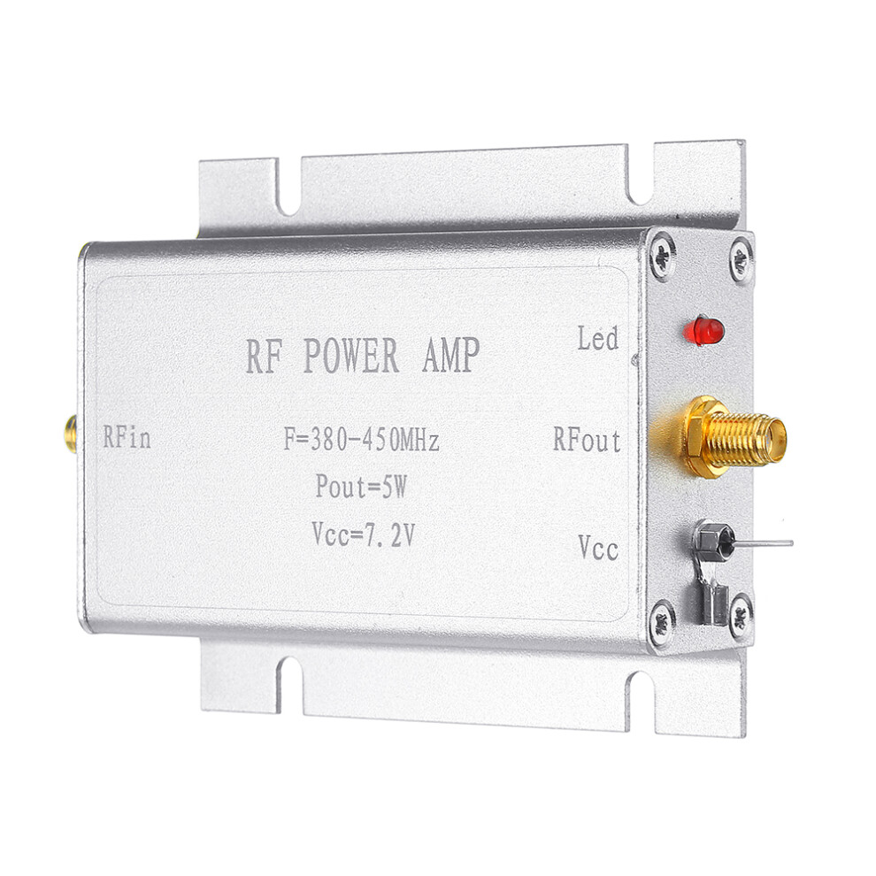 433Mhz Rf Power Amplifier 433Mhz 5W 7.2V For 380 - 450Mhz Wireless Remote Control Transmitters 6906136873102
