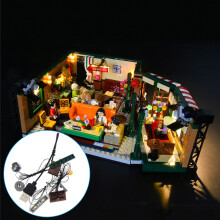 DIY LED Licht Beleuchtungsset NUR für LEGO 21319 Friends Central Park Café Bausteine Spielzeug