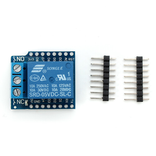3Pcs Mini Relay Shield 5V Per WeMos D1 - Modulo Relè Per Progetti Elettronici - Foto 12