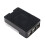 Capa protetora preta em ABS original com capa transparente para Sense HAT para Raspberry Pi 3B+ 2