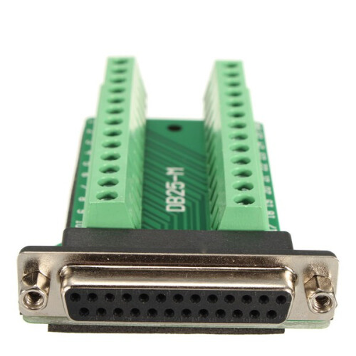 DB25 25-pin Female Adapter RS-232 Serial Port Interface Board Connector 2