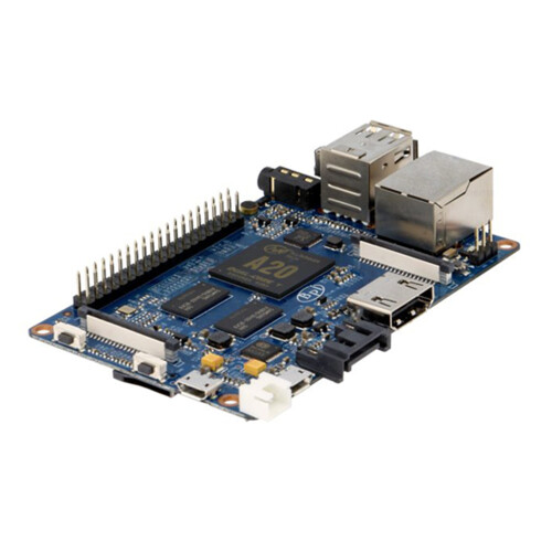 Banana Pi BPI M1 Plus A20 ARM Cortex -A7 Dual-Core 1.0GHz CPU 1GB DDR3 Single Board Computer Development Board Mini PC Learning Board 2