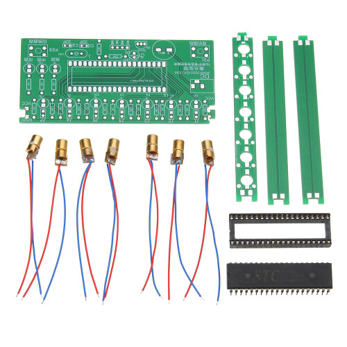 DIY Einzelchip - Mikrocomputer - Laserharfen - Kit Elektronisches Klavier Musikbox 2