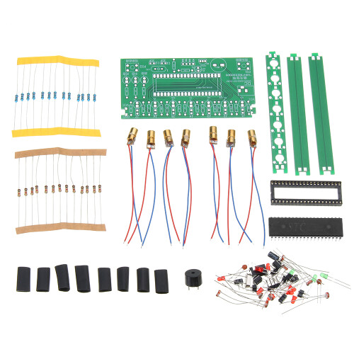 DIY Einzelchip - Mikrocomputer - Laserharfen - Kit Elektronisches Klavier Musikbox 1
