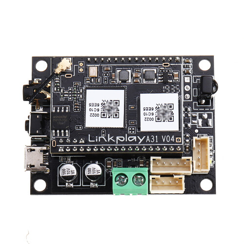 Módulo Receptor de Áudio WiFi Mini Up2stream com Spotify DLNA 24bit 192kHz FLAC Multiroom 1